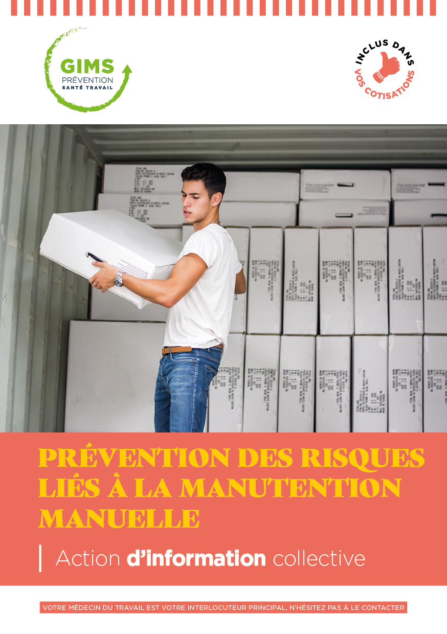 Gims I Pr Vention Des Risques Li S La Manutention Manuelle